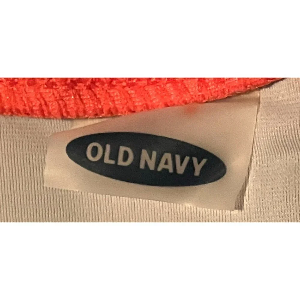 Old Navy Baby Romper Lifeguard In Training Swimsuit Size 6-12M Multicolor
